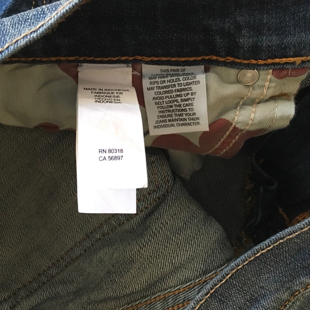 Lucky Brand Jeans Sweet n Low Medium Wash Size 4 - Picture 8 of 8